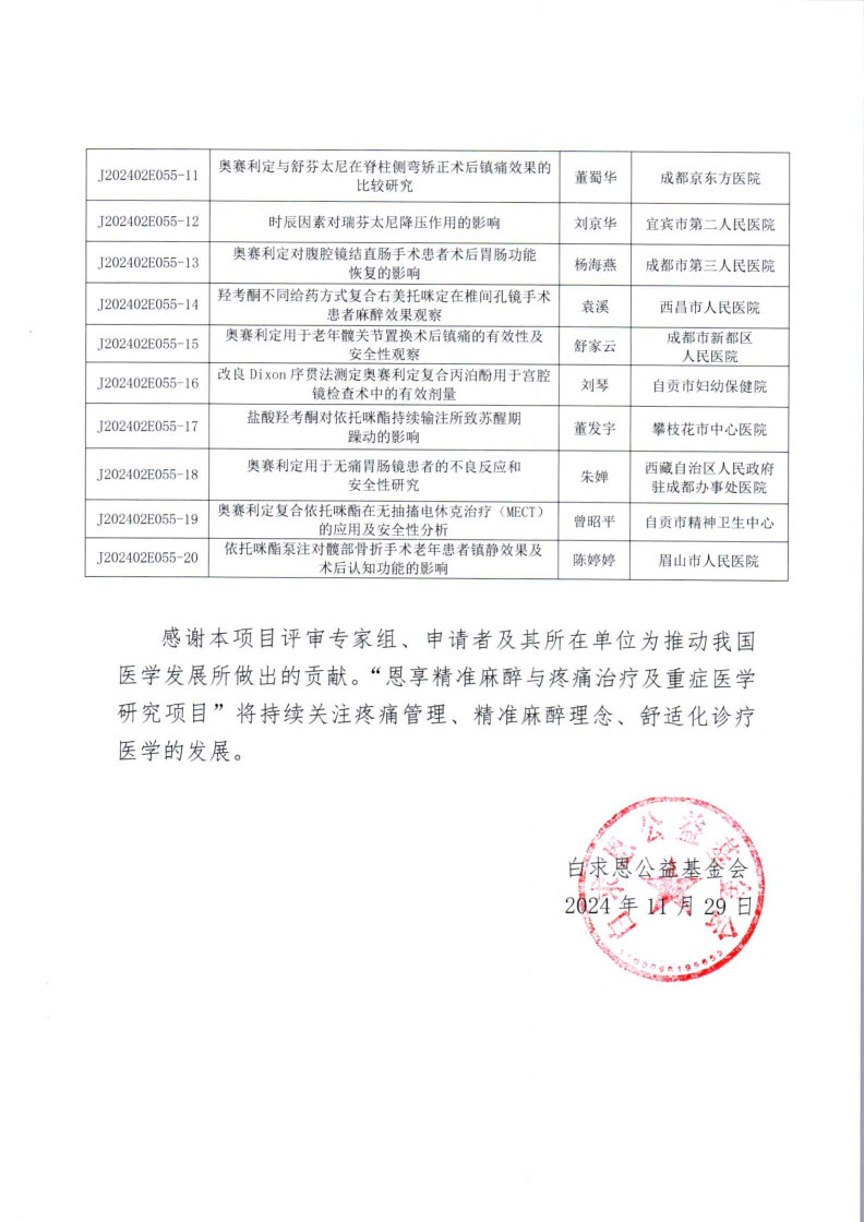 【第一批公示函】恩享精准麻醉与疼痛治疗及重症医学研究项目评审公示函_Page2.jpg